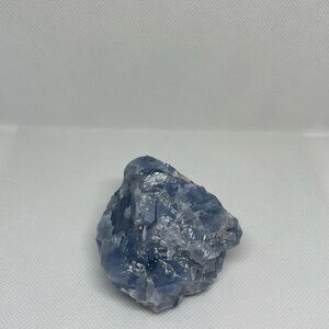 Raw Blue Calcite Crystal Specimen